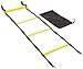 Amazon Basics Nylon Agility Workout Training Ladder - 15 Feet, Yellow and Black