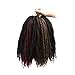 ToyoTress Marley Hair Crochet Braids - 24 Inch 6 Packs Marley Twist Crochet Hair For Faux Locs, Afro Kinky Curly Marley Braids Synthetic Braiding Hair Extensions (24 Inch, 2-6P)