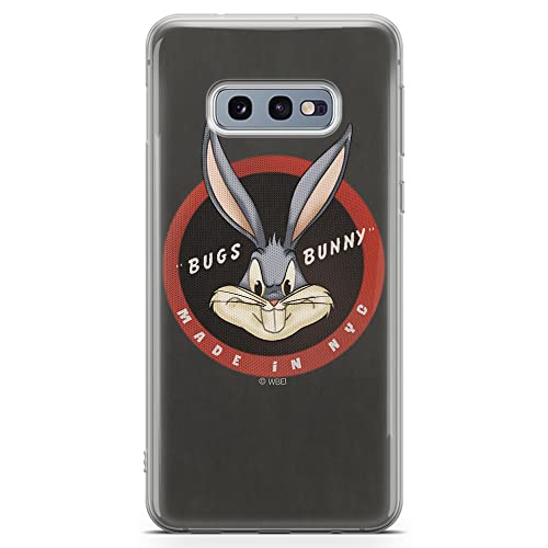 Funda para teléfono móvil de ERT GROUP para Samsung S10e Original y con Licencia Oficial de Looney Tunes con diseño Bugs 006 Perfectamente Adaptada a la Forma del teléfono móvil, Funda Hecha de TPU