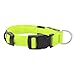 VIZPET LED Dog Collar Light USB Rechargeable Light Up Collar Adjustable Glowing Pet Collar Super Bright for Night Safety Dog Collar with 6 Colors for Large, Medium, Small Dogs (Green, Medium)