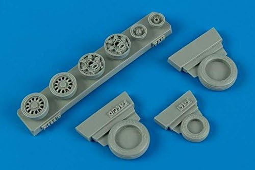 Wheelliant 1:48 F-16 C/CJ Block 50/52 Weighted Wheels Tamiya Kinetic Kit #148009