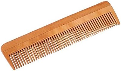 Vastu4Life Handcrafted Neem Wood Comb - Anti Dandruff, Non-Static and Eco-friendly- Great for Scalp and Hair health