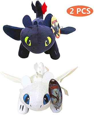 How To Train Your Dragon Toothless Light Night Fury Soft Toy