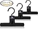 Royal Cloak Pant, Slack & Skirt Hangers, Extends The Life of Your Pants Best Plastic Trouser Organizer, Stackable Bottom Hanger for Closet Organization, 3 Pack