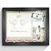 ForKeeps 8x10in Wood Shadow Box Frame | Shadow Box Display Case | Shadowbox | Deep Shadow Box | Shadow Box Frames | Wedding Shadow Box | Shadow Boxes Display Cases | Black Shadow Box | Display Frame