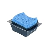 Zojila Sonora Stainless Steel Sponge Holder and Soap Solution Dish