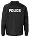 POLICE - sheriff officer patrol windbreaker - Mens COACHES Jacket, M, Black
