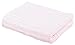 Elegant Baby Premium 100% Cotton Knit Blanket, Classic Cable Knit in Pastel Pink, 30