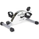 DeskCycle Desk Exercise Bike Pedal Exerciser, White