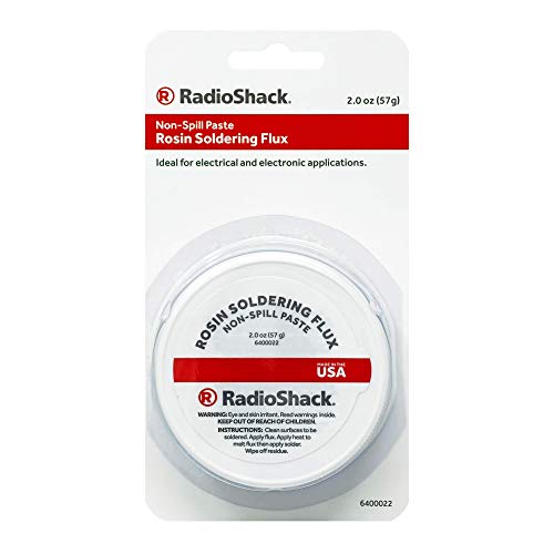 RadioShack Rosin Soldering Flux Paste, NonSpill Made in USA 2 oz