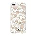 kate spade new york Cell Phone Case for iPhone 8 Plus/7 Plus/6 Plus/6s Plus - Multi Blossom Pink/Gold with Gems