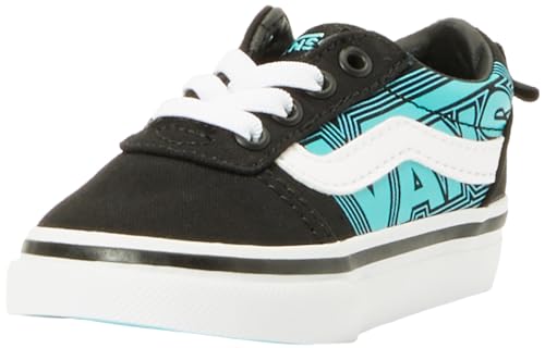 Ward, Sneaker Unisex - Bambini e ragazzi, Glow Neon Blue Black, 20 EU