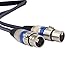 JOLGOO XLR to RCA Cable, Dual XLR Female to Dual RCA Male, 5 Feet HiFi Audio Cable, 4N OFC Wire, for Amplifier, Mixer, Microphone