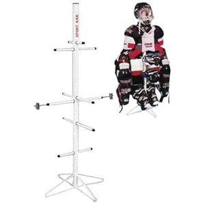 Wet Gear-Hockey Equipment Dryer Rack: Metal Model