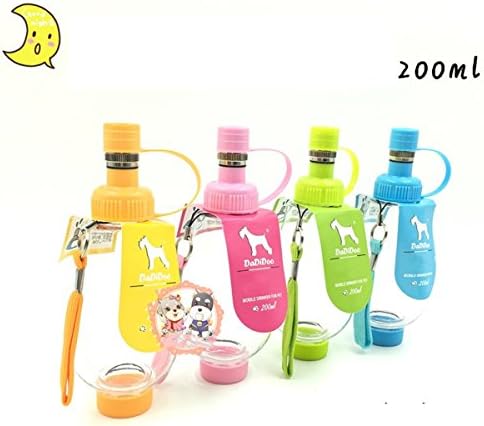 shanzhizui Lovely pet bottle Outing portable kettle 200ml Dogs Teddy Cat Small dogs, green