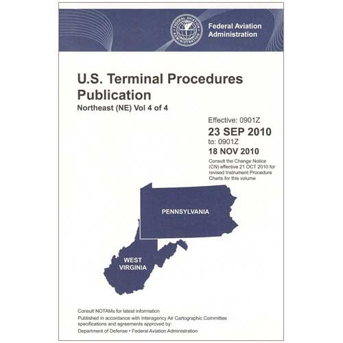 FAA IFR Terminal Procedures Bound Northeast (NE-4) Vol 4 of 4 (Always Current Edition)