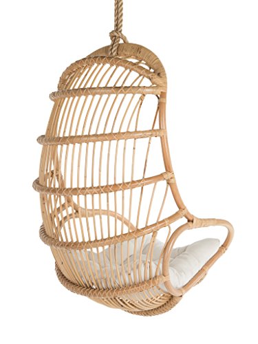 image for Kouboo Hanging Swing Chair, Large, Natural