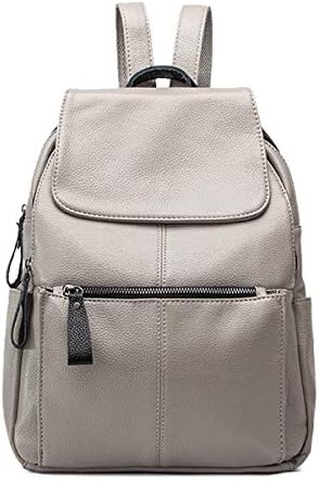 Women's Fashion Backpacks Waterproof Simple Casual school Travel Rucksacks Grey