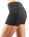 Neonysweets Womens Yoga Short Pants Exercise Workout Running Shorts Grey M