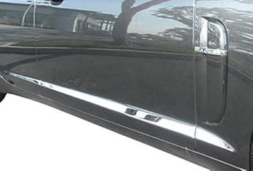 Amazon Com Upgrade Your Auto 1 3 4 Chrome Door Molding Trim For 2009 2012 Jaguar Xf Automotive