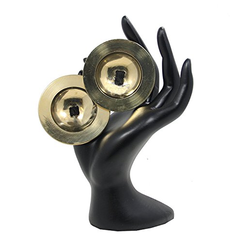 DharmaObjects Belly Dancing - OM Pro Finger Zills or Cymbals 2 Pair/4pcs Gold 6cm