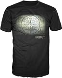 Fallout Map Mens Black T-shirt Licensed