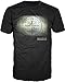 Fallout Map Mens Black T-shirt Licensed