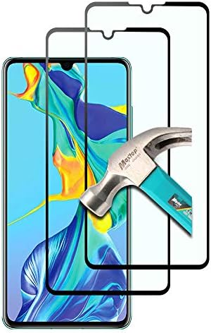 AFGLASS 2Pack, Compatible with P30 Full coverage Screen Protector, Tempered Glass for Huawei P30, Anti Scratch,9H Hardness,Easy to install