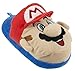 Super Mario Brothers Mario and Luigi Scuff Slipper for Kids, Size 11-12