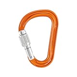 Petzl - ATTACHE, Lightweight Screw-Lock Carabiner for Climbing