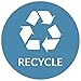 VBAP CORP Recycle Trash Bin Sticker - (Pack of 4) 5