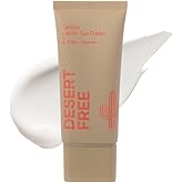 DesertFree Broad Spectrum Sunscreen SPF 50 with Aloe Vera & Vitamin E - Lightweight, Non-Greasy, Water-Resistant, Suitable for All Skin Types - 50ml