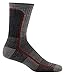Darn Tough Light Hiker Micro Crew Light Cushion Socks - Men's Smoke/Cranberry Large