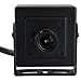 ELP IP PoE Camera mini black case wide lens HD resolution for indoor or machine vision use (3.6mm Lens)