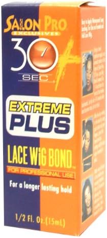 Salon Pro Lace Wig Bond - Extreme Plus .5 oz. (Pack of 2)