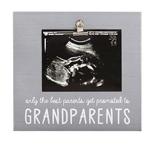 Pearhead Sonogram Photo Frame For Grandparents, Grandma And Grandpa Baby Keepsake Picture Frame, Pregnancy Announcement…