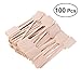 BESTONZON 100pcs Coffee Stirrer Disposable Wood Coffee Beverage Stirrer Coffee Stirring Rod Tea Stick