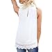 Creazy 2016 New Fashion Women Vest Sleeveless Shirt Blouse Summer Casual Loose Tops (XL)