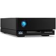 LaCie 1big Dock, 10TB, External Hard Drive, HDD Docking Station, Thunderbolt 3, 7.200 RPM, Enterprise Class Drives, for Mac and PC Desktop, 5 Year Rescue Services (STHS10000800)