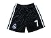 GamesDur Real Madrid RONALDO #7 Black Dragon Soccer Kids Jersey & Short & Sock & Soccer Bag Youth Sizes (5-6 Years)
