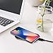 CHOETECH Fast Wireless Charger, 3 Coils Qi Wireless Charging Pad Compatible with Apple iPhone SE/11 Pro/ Xs Max/ Xr/ X/ 8/ 8 plus, 10W for Galaxy S20/ Note 10/S10/ S9/ S8, 5W for HUAWEI Mate 30 Pro