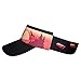 Headsweats Standard Lightweight Performance Running Visor for Men and Women Bigfoot, Black/Orange, One Size
