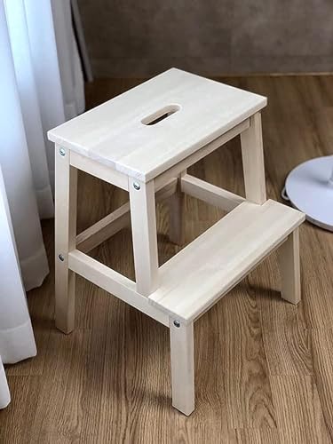 Ikea BEKVAM Allzwecktreppe aus Holz, Beige