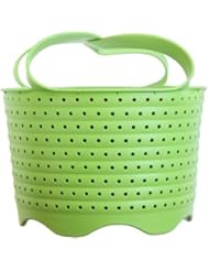 Avokado Silicone Steamer Basket Compatible with 6qt Instant Pot and Ninja Foodi - Perfect Pressure Cooker Accessory Protects your Non-Scratch IP Inserts - Rust and Dent Free (6 Qt, Green)