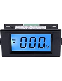 Yeeco voltímetro digital medidor de voltaje AC Volt pruebas calibre visualización LCD Voltaje Measuing Volt Panel Meter