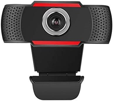 DZSW Webcam Full HD 1080P Webcam Camera USB Computer Webcam with Microphone for Laptop Desktop Computer, Tablet Computer, Rotatable Camera (Color : 720P)