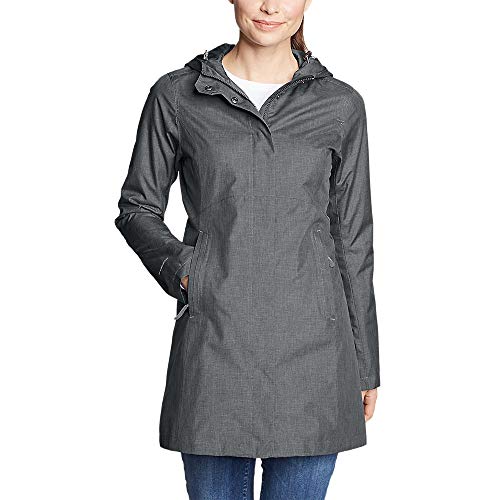 Eddie Bauer Women's Mackenzie Trench Coat, Dk Smoke Regular XS Pricepulse