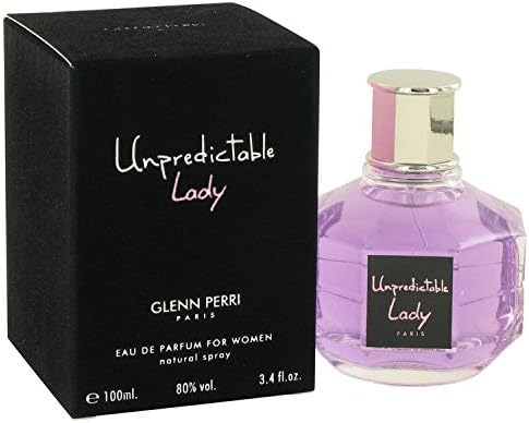 Unpredictable Lady by Glénn Pérrí for Women Eau De Parfum Spray 3.4 oz