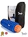 Yoofit 2 in 1 Foam Roller Set Plus FREE Travel String Bag / Case - Soft and Firm Grid Textured Rollers for Trigger Point Muscle Massage, Yoga, Pilates, Physical Therapy or CrossFit Fitness Recovery