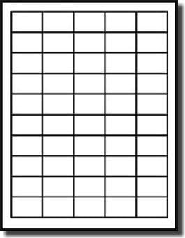 Office Products 1,000 Label Outfitters Laser Only Matte Clear ...